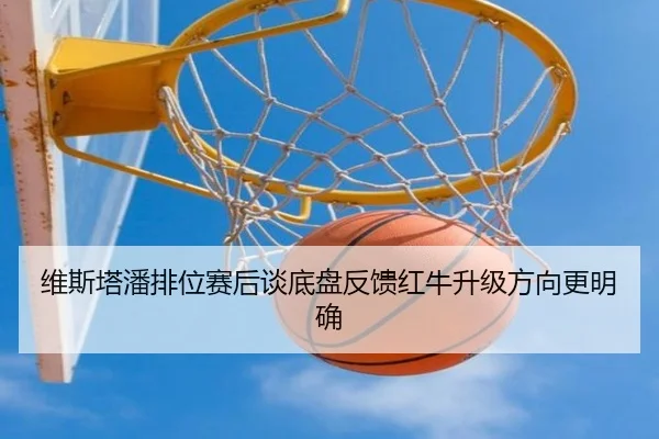 维斯塔潘排位赛后谈底盘反馈红牛升级方向更明确